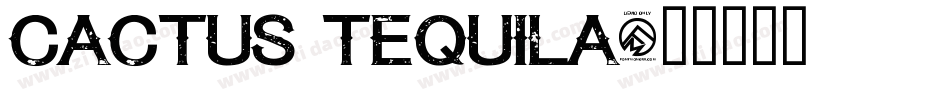 Cactus Tequila字体转换
